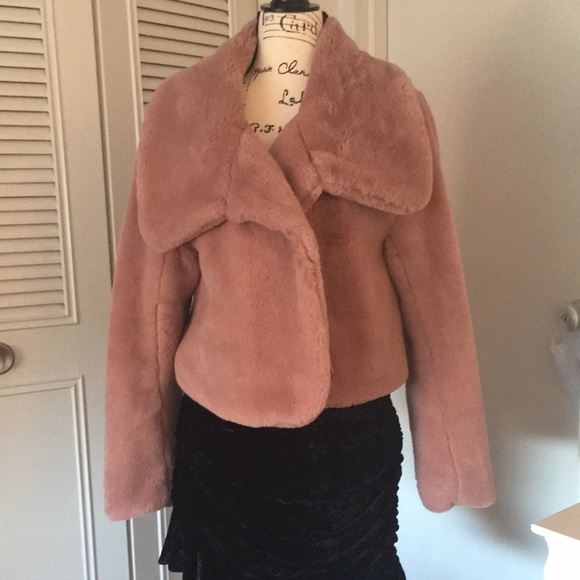 Miami fur crop jacket - Picture 1 of 3